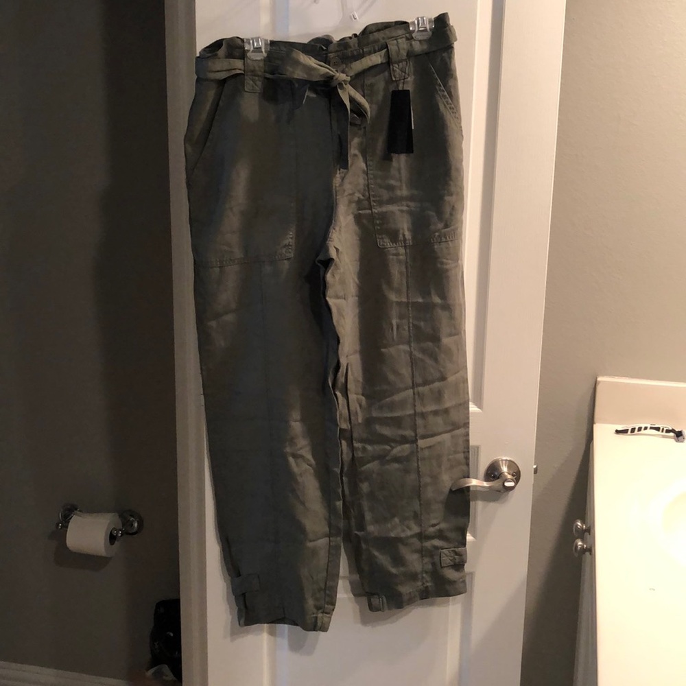 COPY - Banana Republic army green pants. 12L. Never worn.